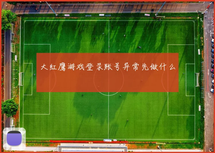 大红鹰游戏登录账号异常先做什么